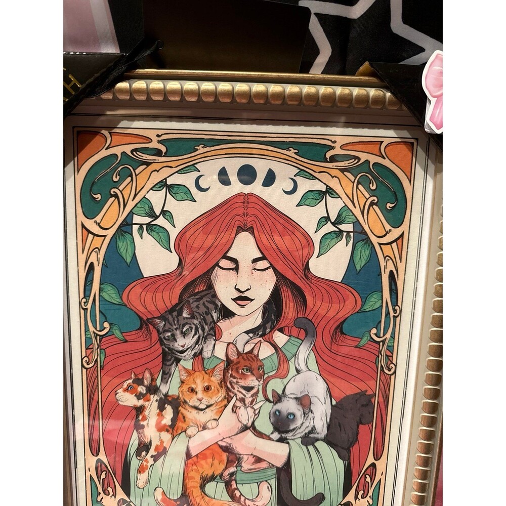 Viral Sapna Shah The Cat Lover Tarot Wall Art - Picture 2 of 5